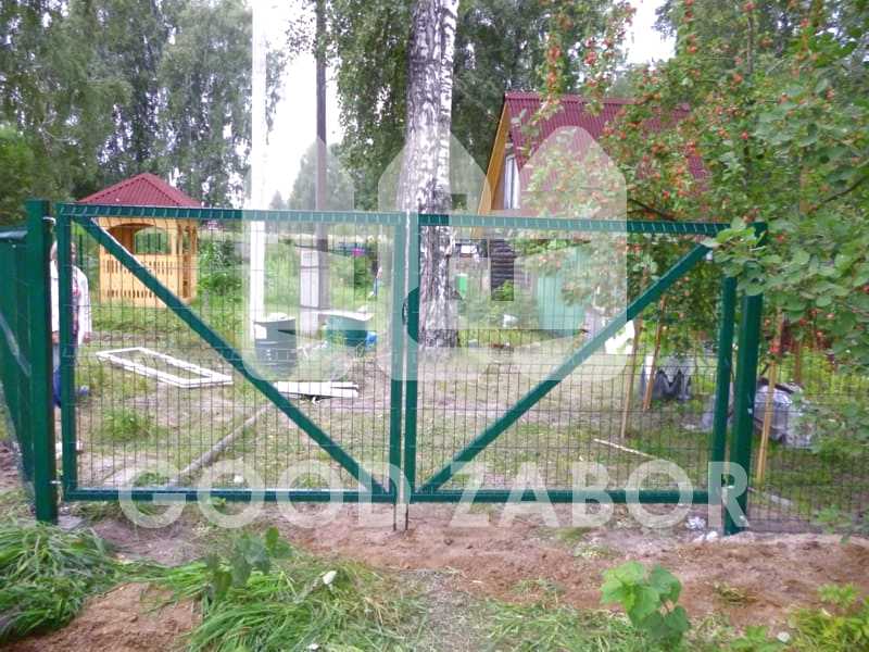 Ворота из сетки Гиттер