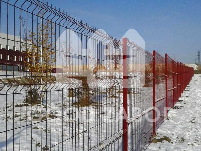 Забор из сетки